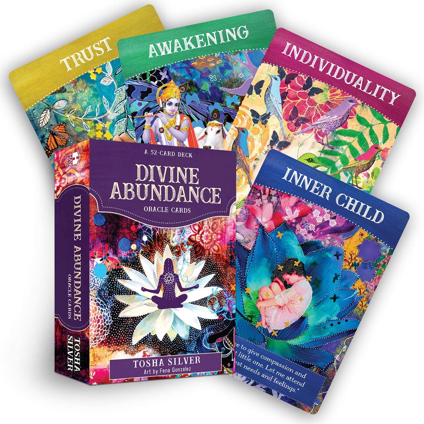 Divine Abundance Oracle Cards || Tosha Silver