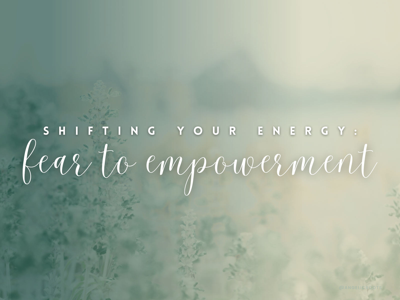 Shifting Your Energy: Fear to Empowerment