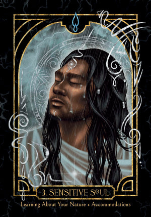 The Empath's Healing Oracle: A 53-Card Deck & Guidebook of Archetypes & Shadows Cards || Miyuki Rose