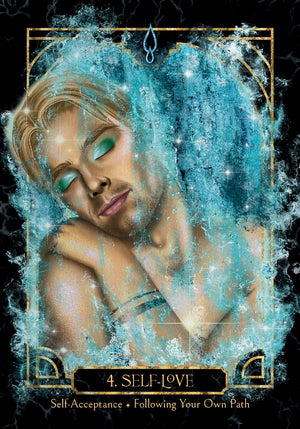 The Empath's Healing Oracle: A 53-Card Deck & Guidebook of Archetypes & Shadows Cards || Miyuki Rose