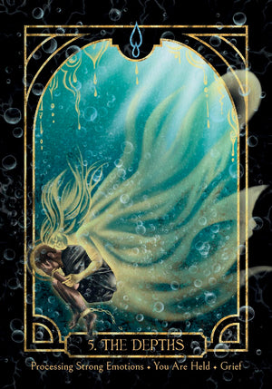 The Empath's Healing Oracle: A 53-Card Deck & Guidebook of Archetypes & Shadows Cards || Miyuki Rose