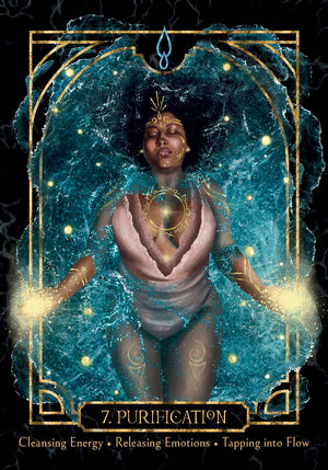 The Empath's Healing Oracle: A 53-Card Deck & Guidebook of Archetypes & Shadows Cards || Miyuki Rose