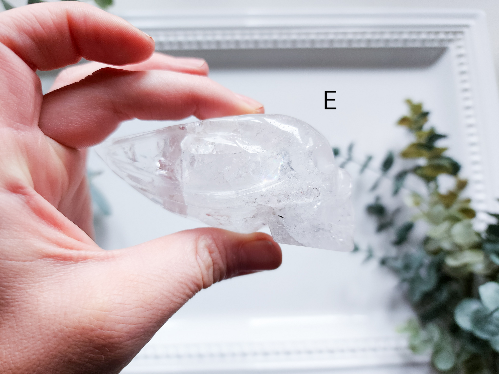 Brazilian Quartz Traveler Skulls