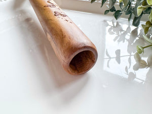 17" Pasang Wood Hand Carved Flute || Note F 432Hz