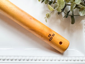 18.5" Jackfruit Wood Hand Carved Flute || Note F 432Hz