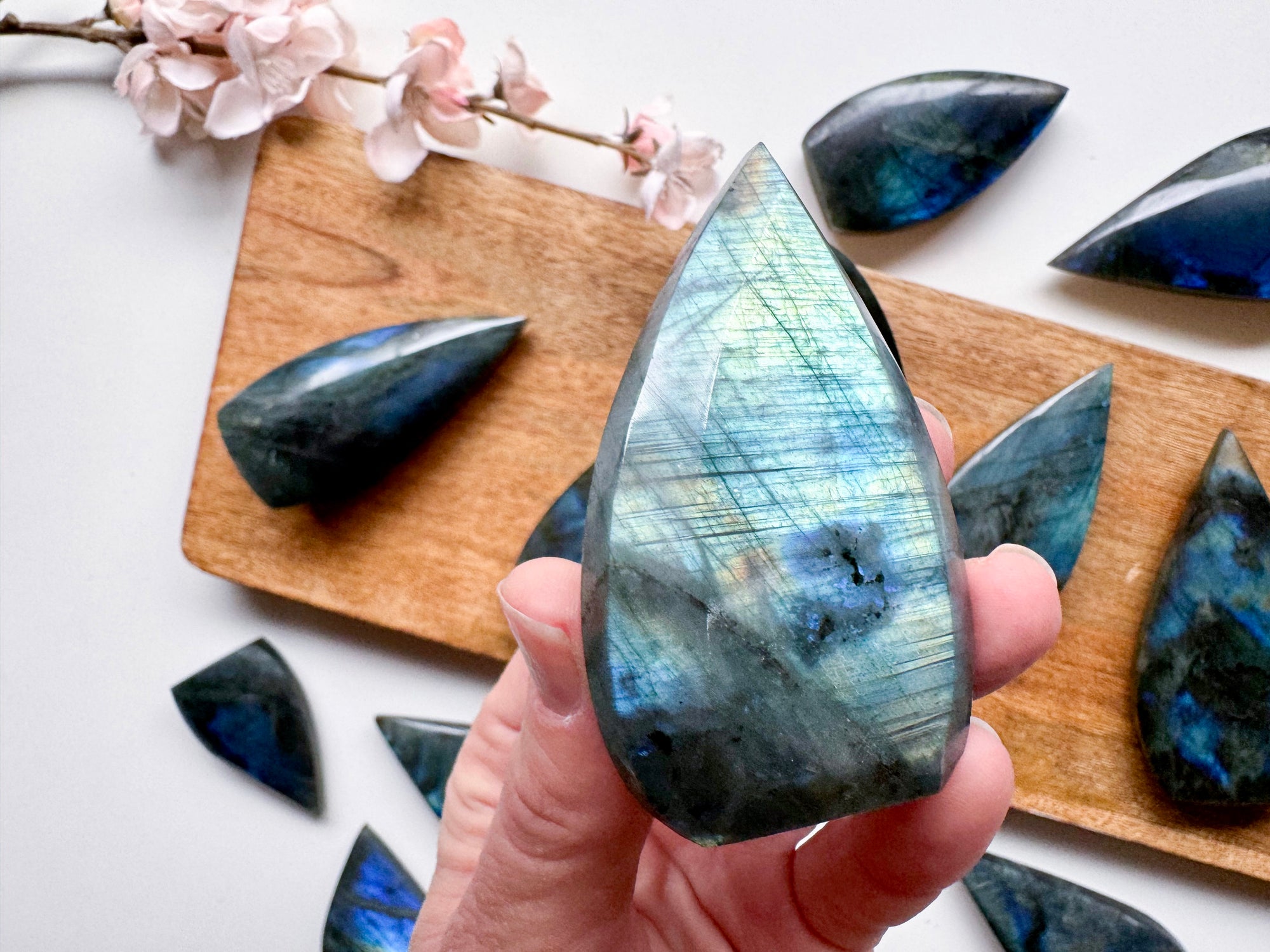 Labradorite Diamond Flame