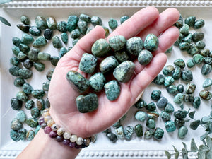 Chrysocolla Tumbled Stone || China