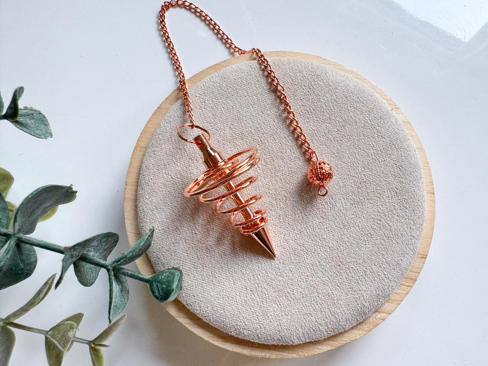 Metal Energy Spiral Vortex Pendulum