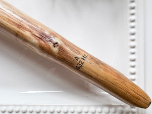 21" Natural Sungu Teak Hand Carved Flute || Note A 432Hz