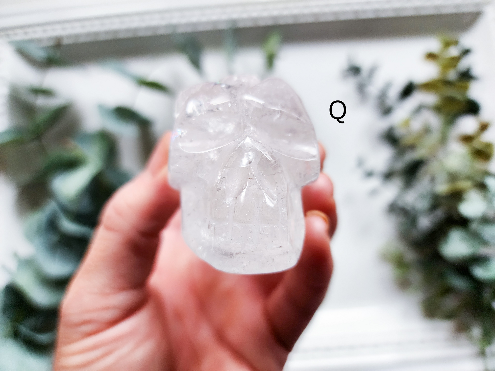 Brazilian Quartz Traveler Skulls