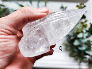 Brazilian Quartz Traveler Skulls