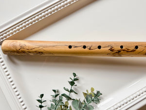 24" Kembang Kantil Wood Hand Carved Flute || Note F 432Hz