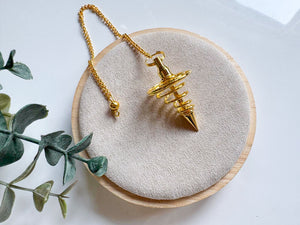 Metal Energy Spiral Vortex Pendulum