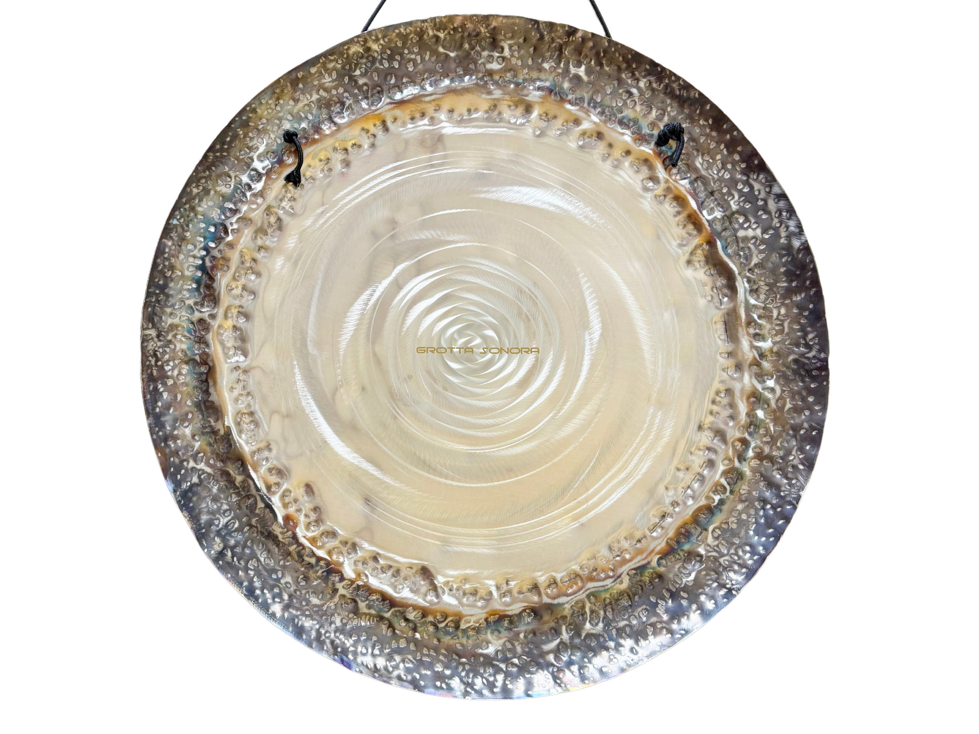 32" Grotta Sonora Silver Nickel Gong || Ocean Sunrise