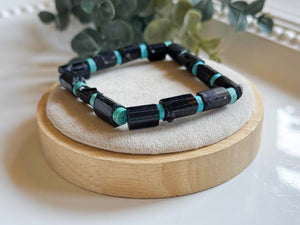 Raven Beaded Bracelet || Reiki Infused || Limited Edition (In store)