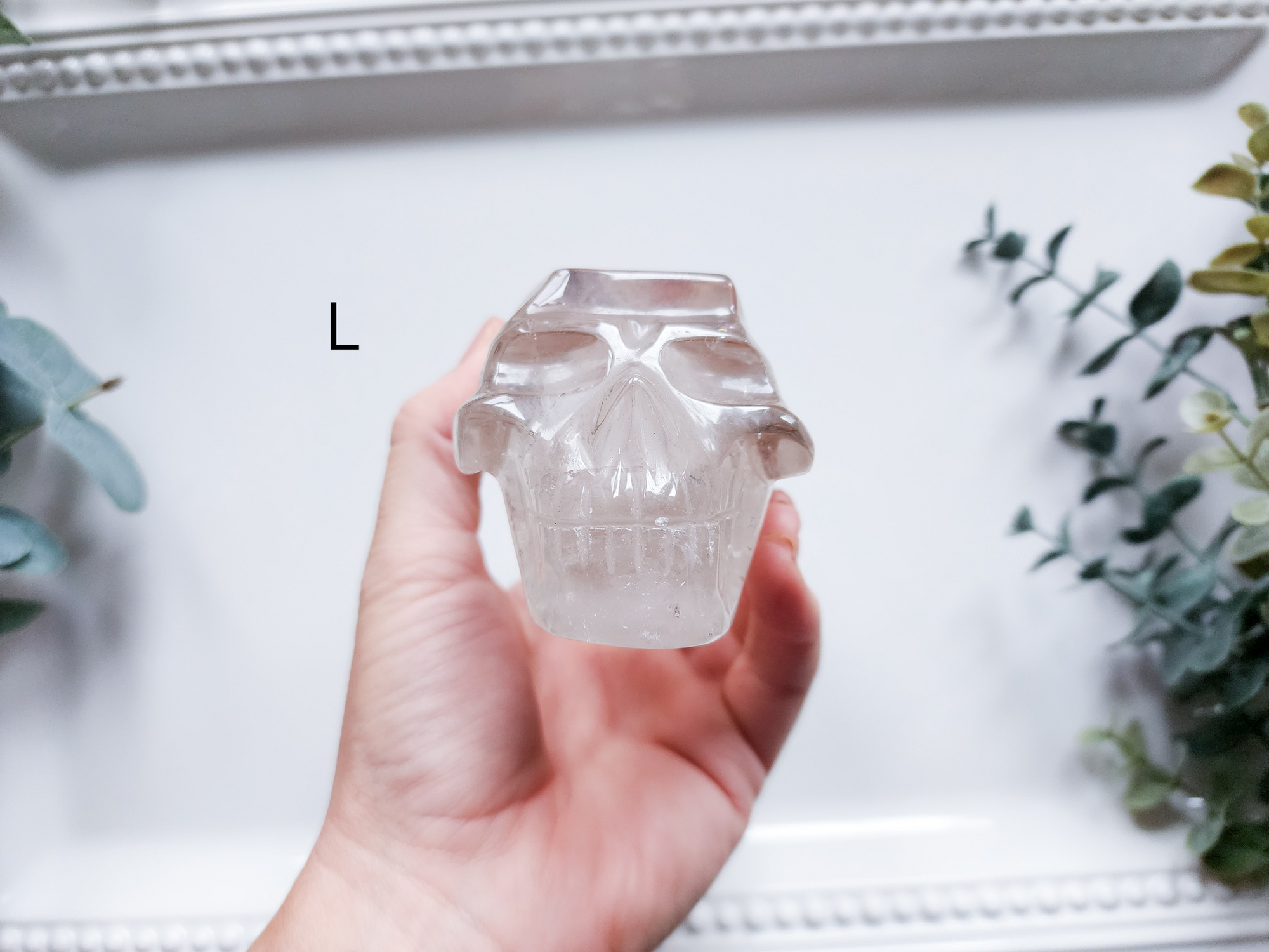 Brazilian Quartz Traveler Skulls