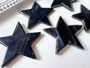 Ice Obsidian Star Carving