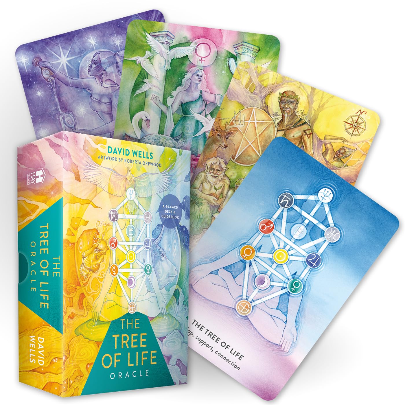The Tree of Life Oracle: A 44-Card Deck and Guidebook || David Wells