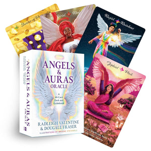 Angels & Auras Oracle: A 44-Card Deck and Guidebook || Radleigh Valentine & Dougall Fraser