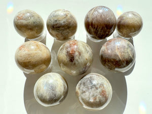 Moonstone & Sunstone Mix Sphere