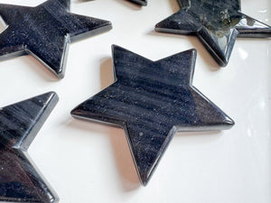 Ice Obsidian Star Carving