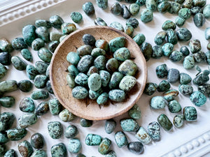 Chrysocolla Tumbled Stone || China