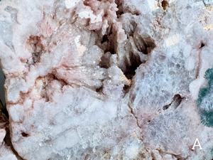 Pink Amethyst Wings on Stand || Showpiece