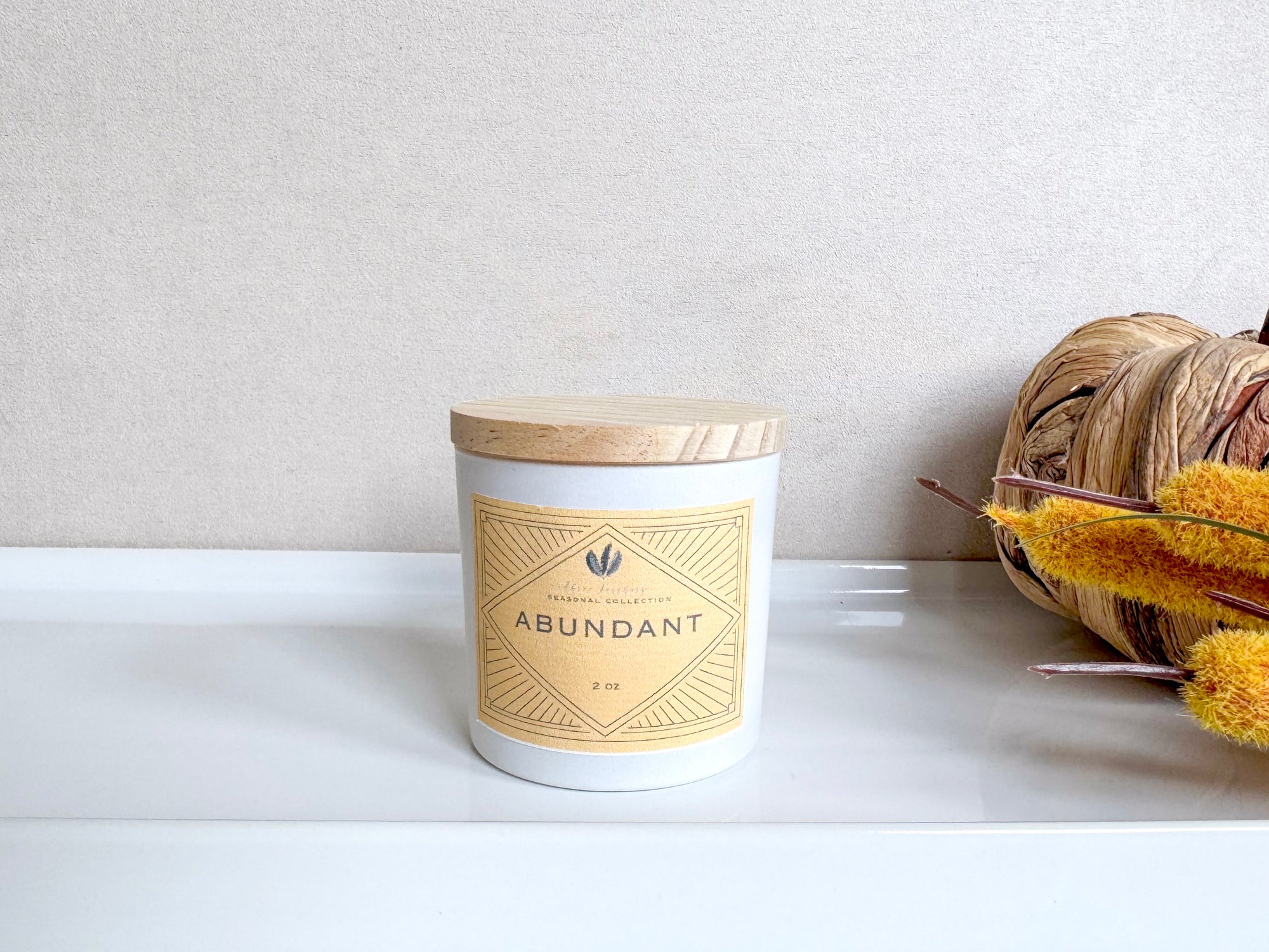 Abundant || Seasonal Candle Collection

