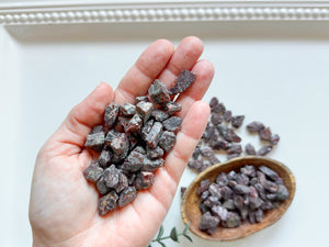 Medium - Almandite Rhodolite Garnet || Raw Pieces || Vintage "Chuck"