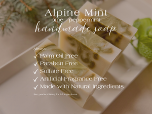 Alpine Mint || Cold Process Soap