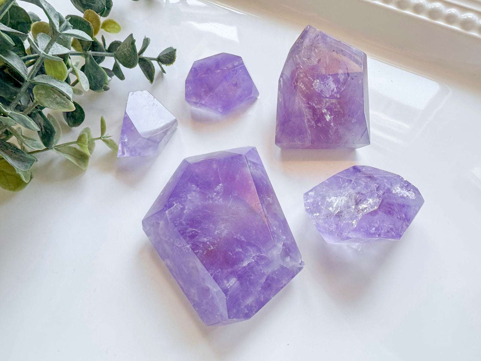 Amethyst Faceted Free Forms || Brazil