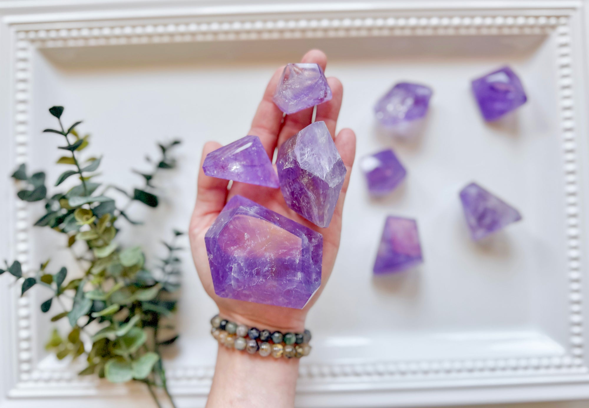 Amethyst Faceted Free Forms || Brazil
