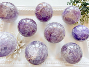 Amethyst Large Spheres || Brazil
