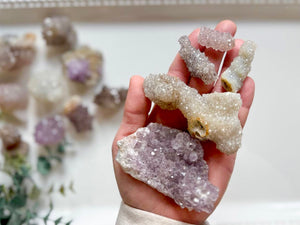 Amethyst Stalactites || India