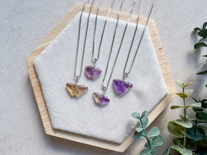 Ametrine Mini Butterfly Sterling Necklace