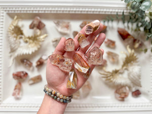 Amphibole Angel Phantom Quartz Points || Brazil || Rare Premium Grade