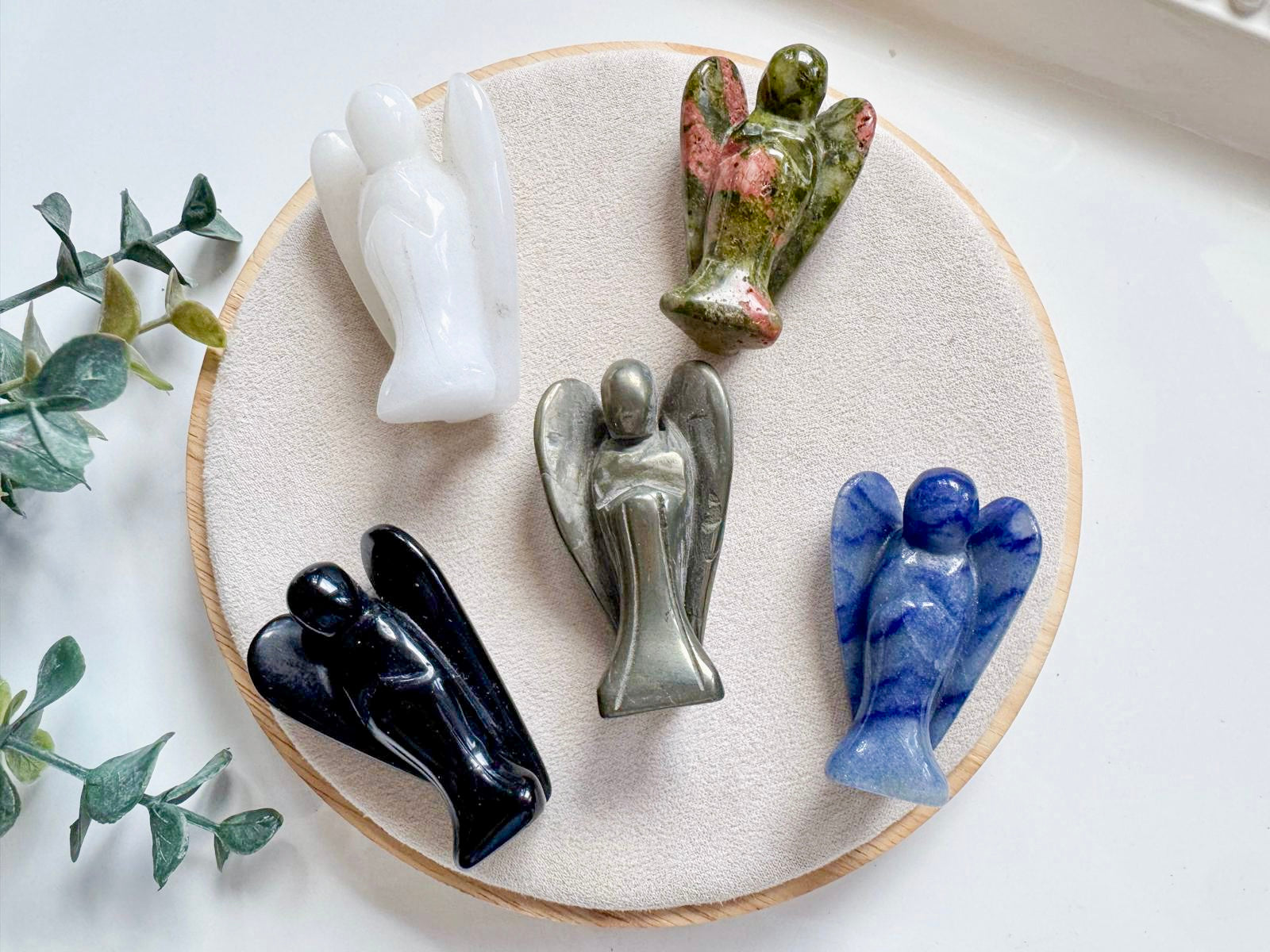 Angel Crystal Carving || 2"