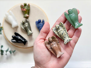 Angel Crystal Carving || 2"