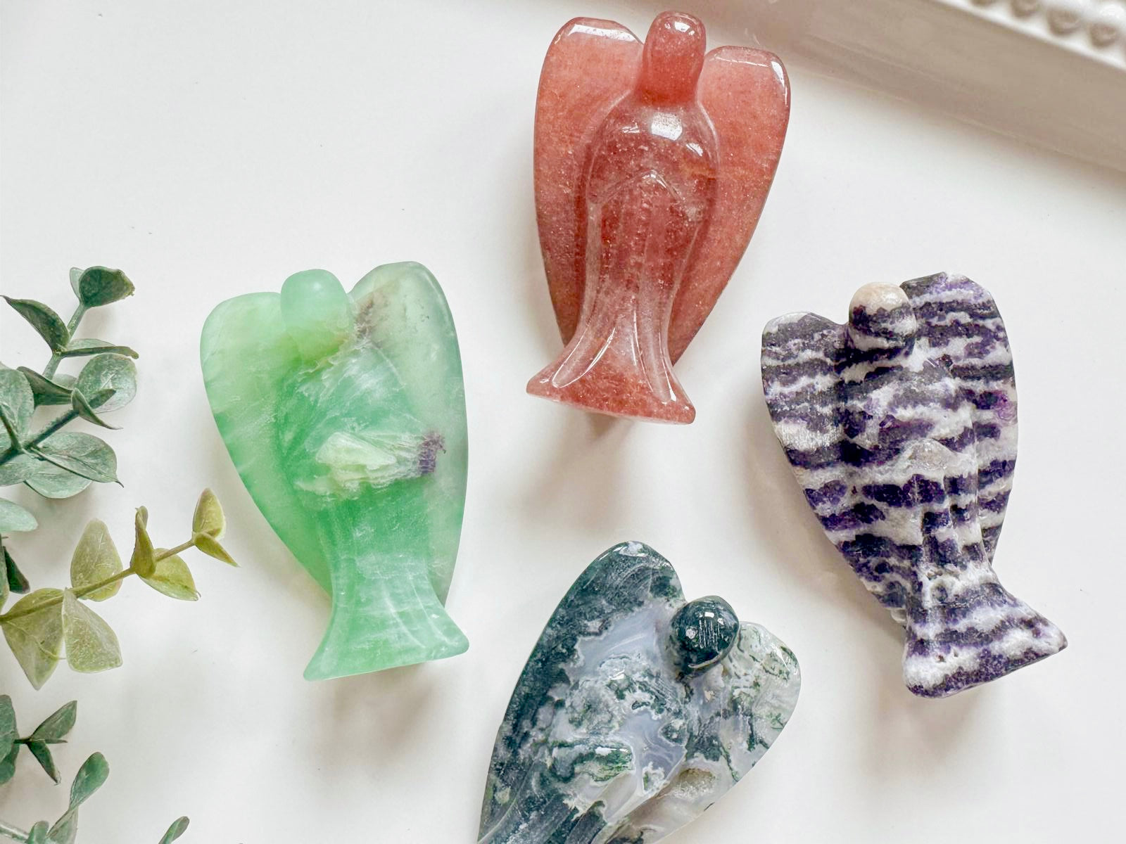 Angel Crystal Carving || 3"