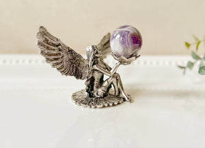 Angel Metal Sphere Stand