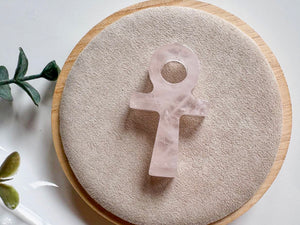 Ankh Crystal Carving || 2"