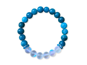 Apatite & Aura Quartz || Reiki Infused