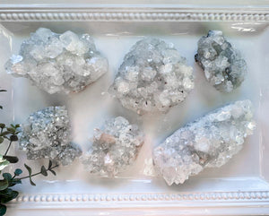 Apophyllite Cluster || India