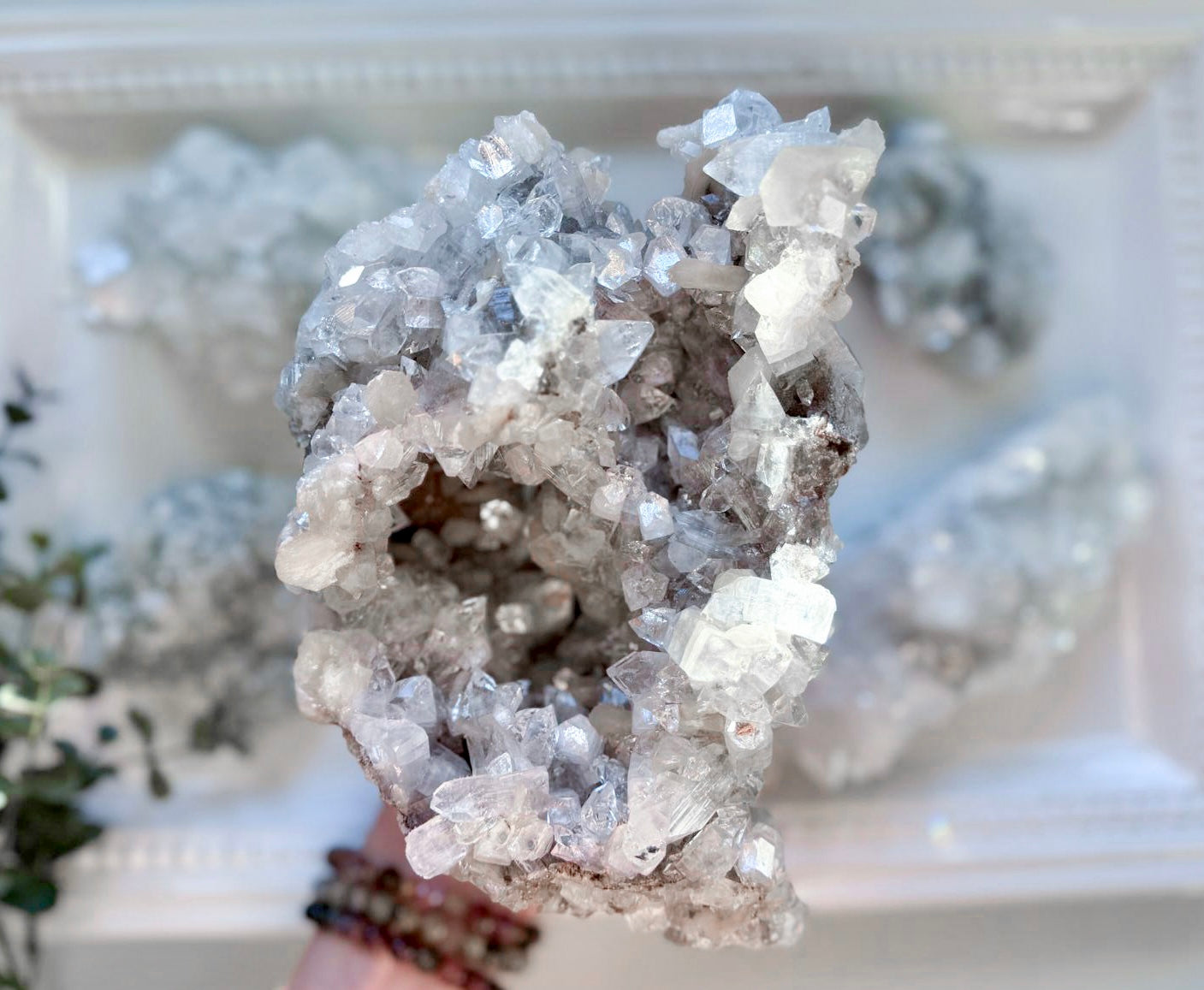 Apophyllite Cluster || India