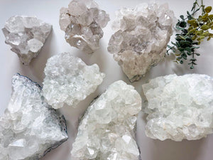 Aqua Amethyst Cluster || Brazil