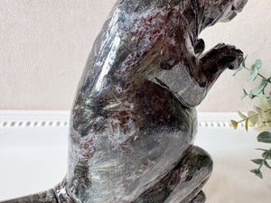 Astrophyllite Dinosaur Carving
