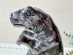 Astrophyllite Dinosaur Carving
