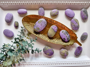 Atlantisite Palm Stone