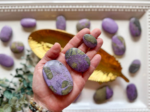 Atlantisite Palm Stone