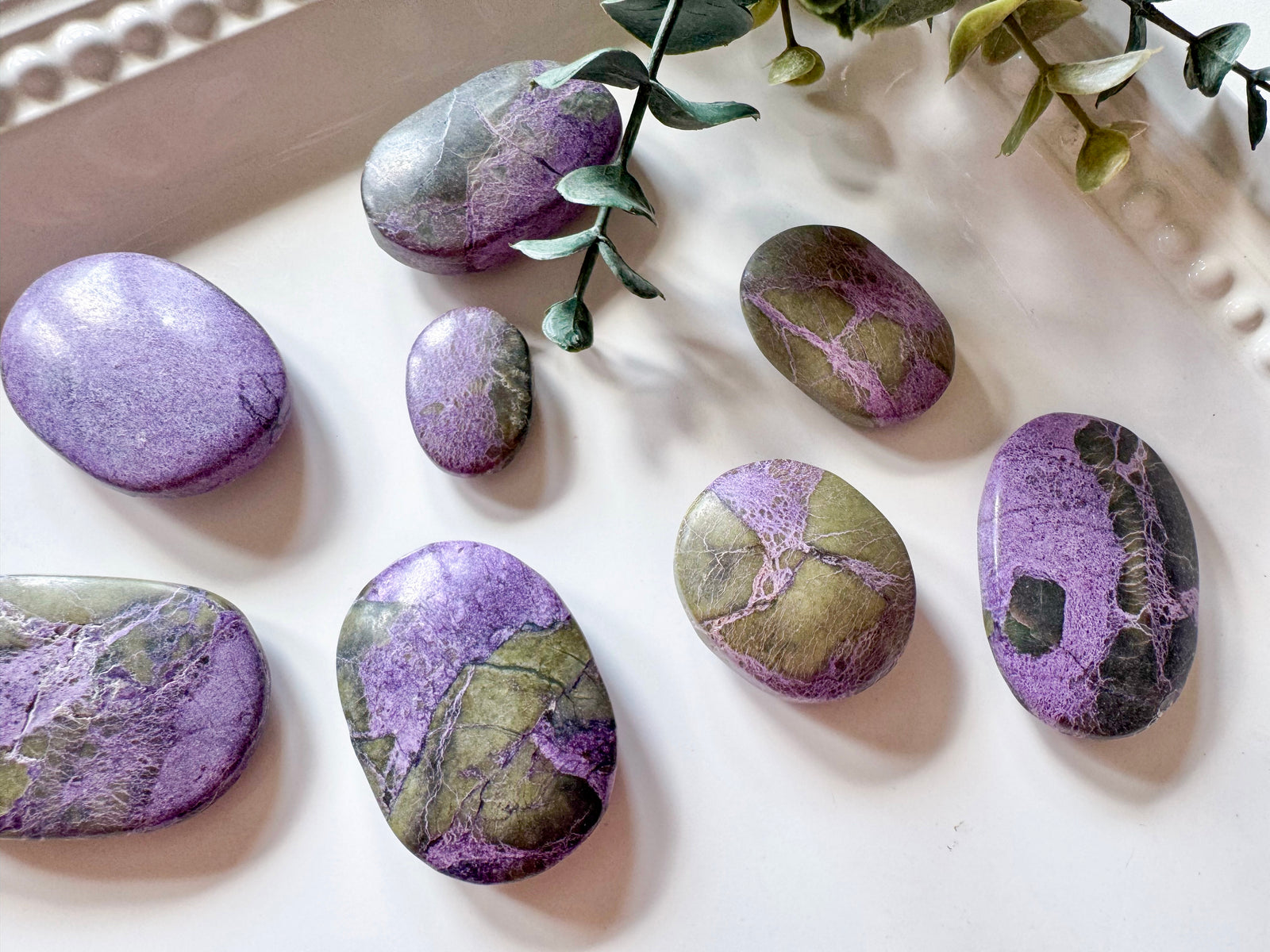 Atlantisite Palm Stone